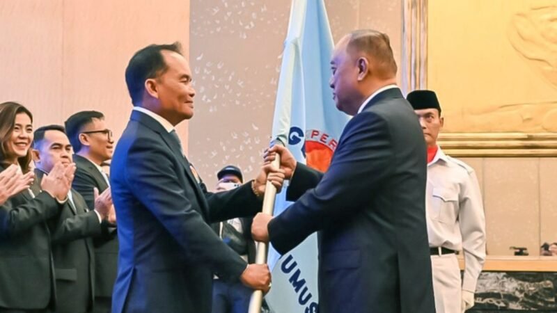 Agustiar Sabran Resmi Dilantik Sebagai Ketum PB Percasi Periode 2026–2030