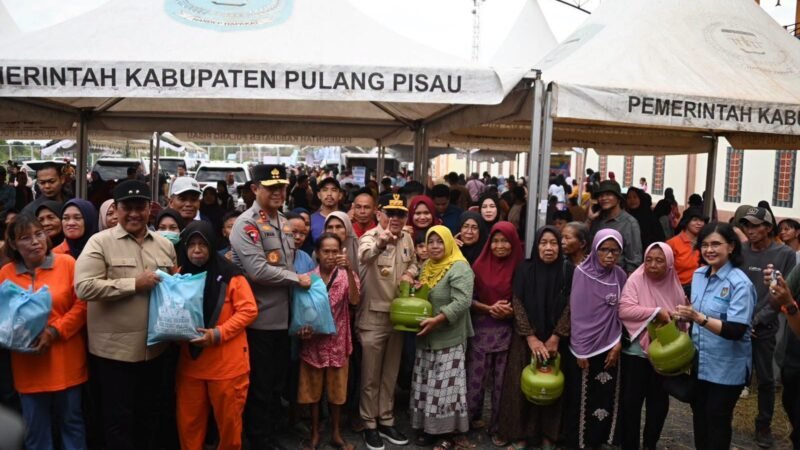 Gerakan Pangan Murah dan Cek Kesehatan Gratis Pemprov Kalteng pada Peringatan Hari Jadi ke-24 Kabupaten Pulang Pisau