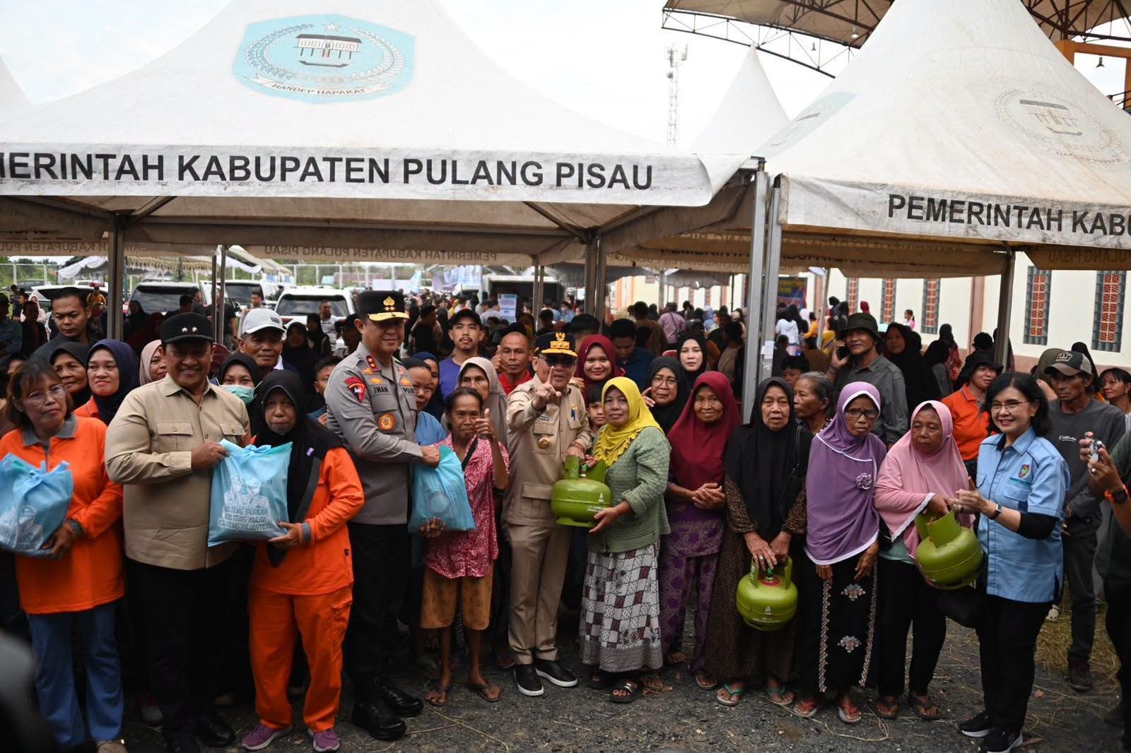 Gerakan Pangan Murah dan Cek Kesehatan Gratis Pemprov Kalteng pada Peringatan Hari Jadi ke-24 Kabupaten Pulang Pisau
