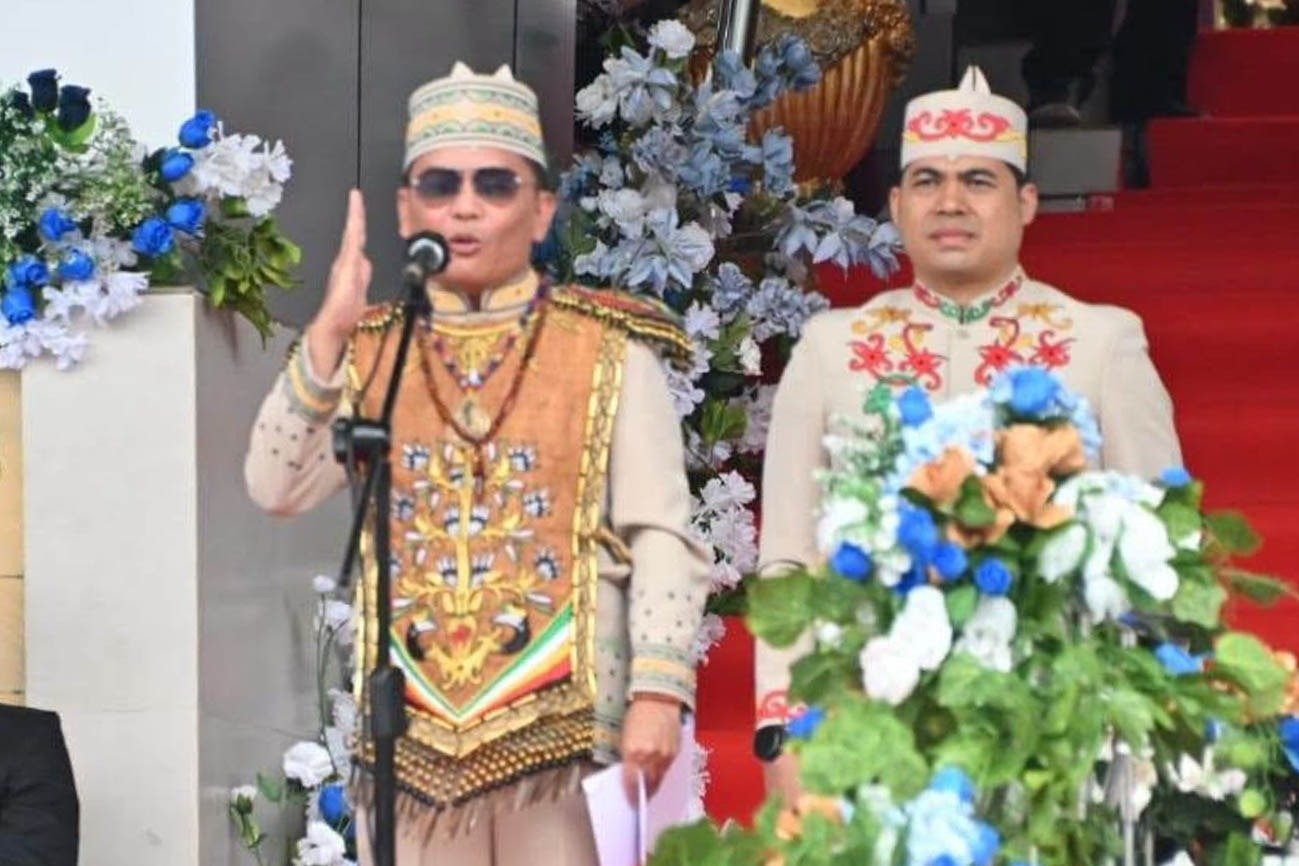 Gubernur Kalteng Pimpin Upacara Peringatan Hari Jadi Barut ke-76