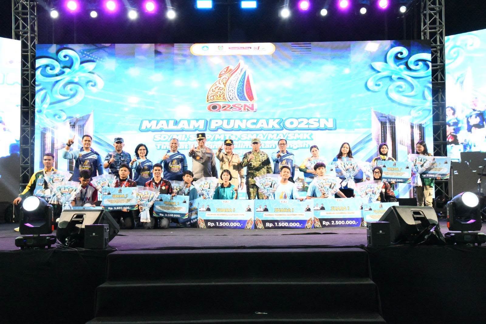 Hadiri Malam Puncak O2SN, Gubernur Tegaskan Pentingnya Olahraga dalam Membangun Karakter Generasi Muda