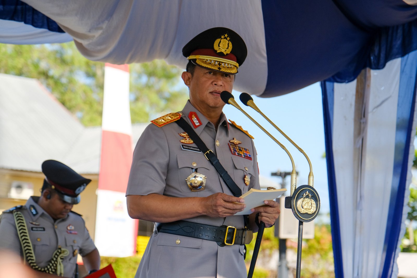 137 Siswa Bintara Polri Mulai Pendidikan di SPN Polda Kalimantan Tengah