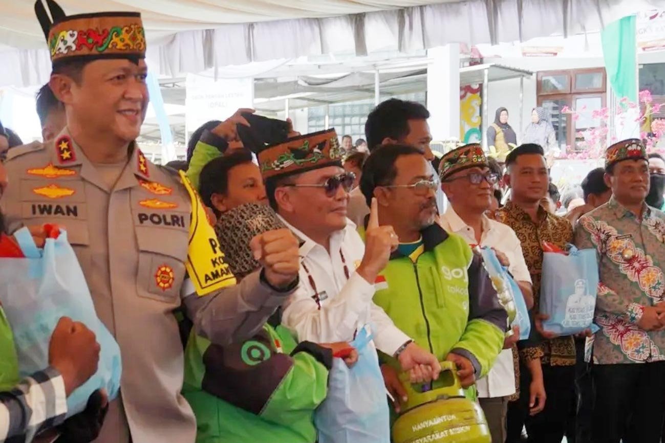 Meriahkan Hari Jadi ke-69 Kota Palangka Raya, Pemprov Kalteng dan Pemkot Gelar Gerakan Pangan Murah