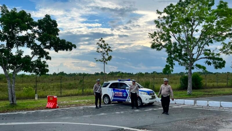 Polisi Patroli Sejumlah Titik di Palangka Raya untuk Cegah Balap Liar