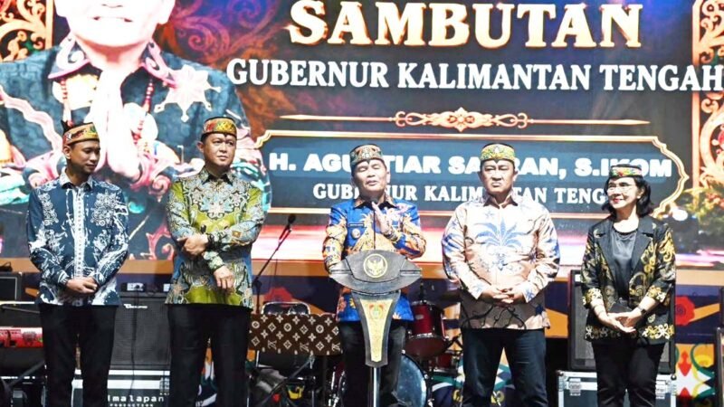 Wujud Rasa Syukur, Huma Betang Night Meriahkan HUT Ke – 24 Kabupaten Pulpis