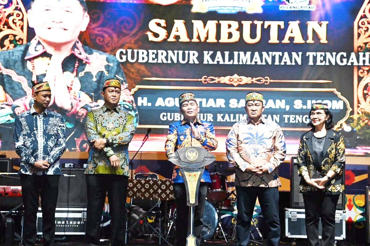 Wujud Rasa Syukur, Huma Betang Night Meriahkan HUT Ke – 24 Kabupaten Pulpis