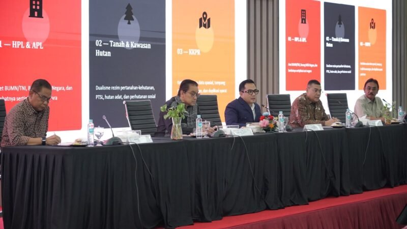 RUU Administrasi Pertanahan Disiapkan untuk Atasi Tumpang Tindih Regulasi Pertanahan