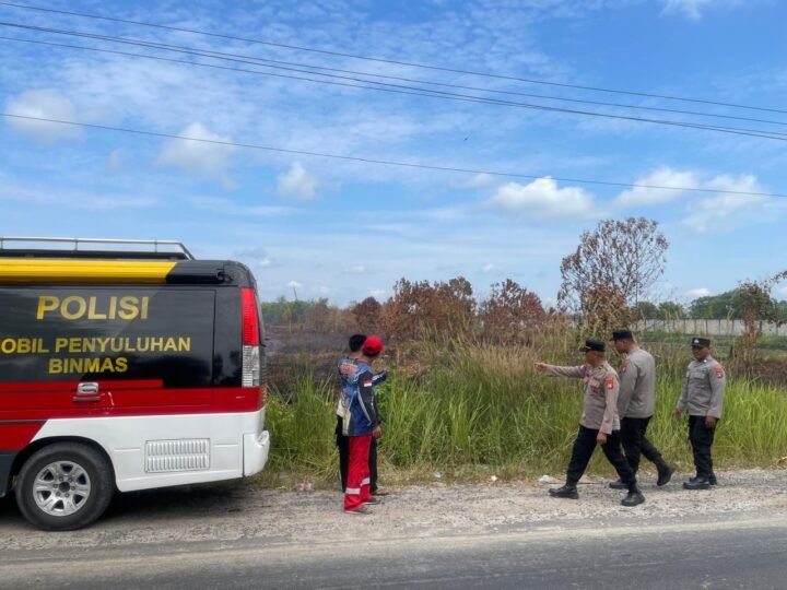Satgas Preemtif Polresta Palangka Raya Intensifkan Patroli di Wilayah Rawan Karhutla
