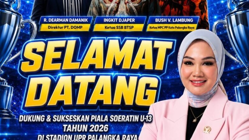Pemuda Pancasila Palangka Raya Dorong Talenta Muda Lewat Piala Soeratin U-13 2026