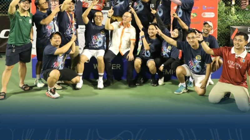 Debut Berbuah Runner-up, Tim Tenis ATR/BPN Tembus Final Piala Gubernur DKI 2026