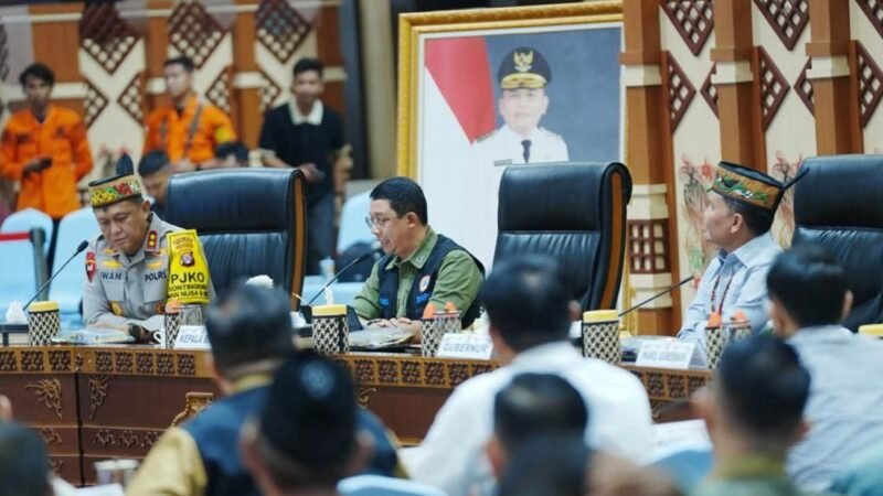 Pemprov dan BNPB Gelar Rakor Perkuat Sinergi Tangani Karhutla di Kalteng