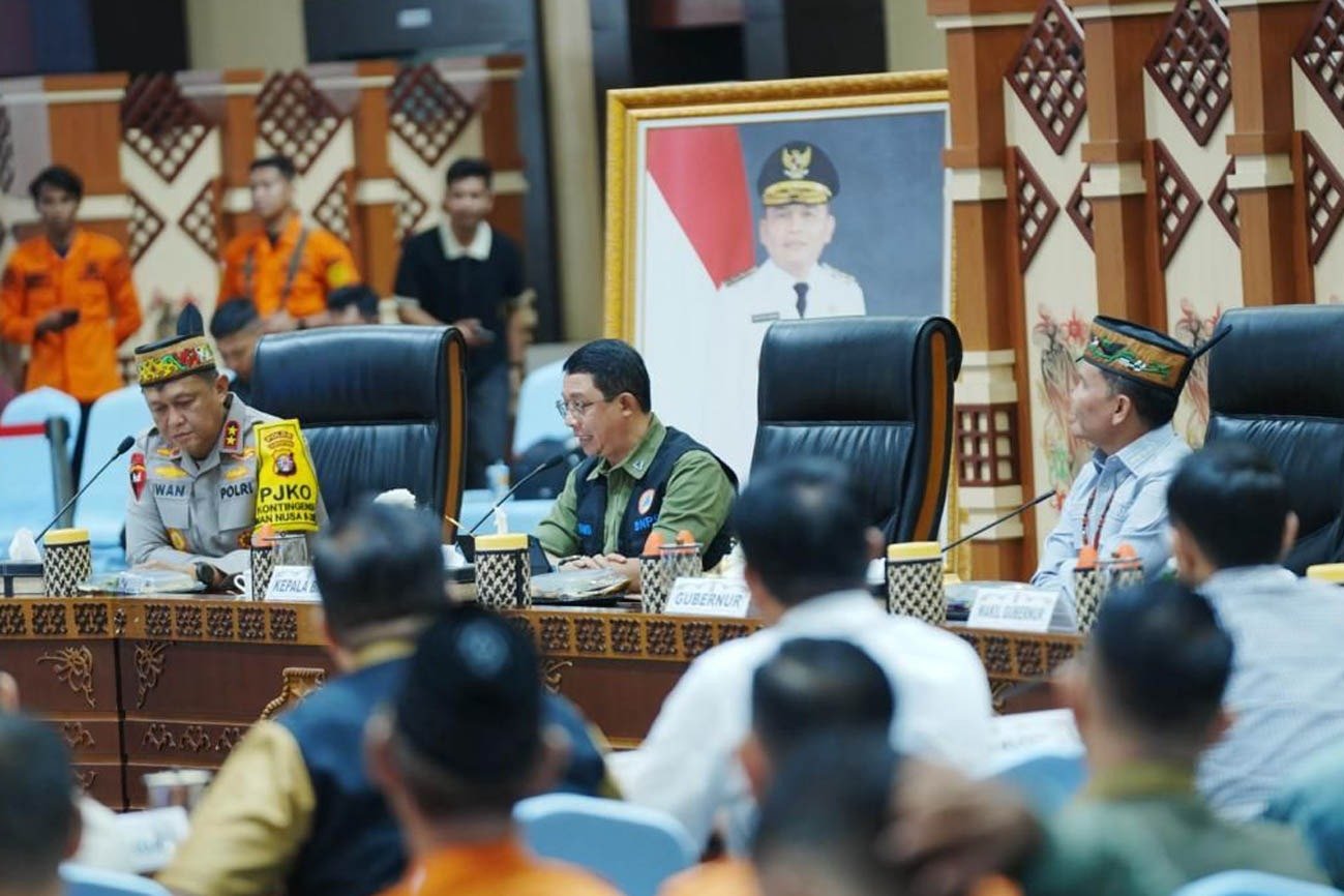 Pemprov dan BNPB Gelar Rakor Perkuat Sinergi Tangani Karhutla di Kalteng