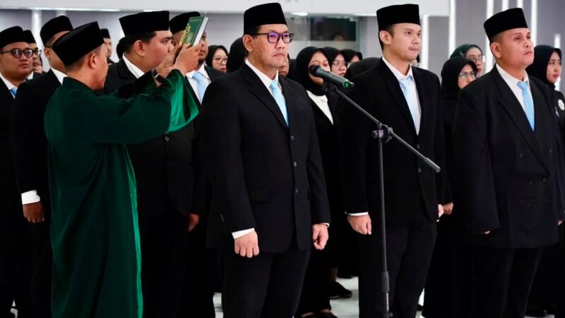 ATR/BPN Lantik 1.361 Pejabat, Sekjen Tekankan Transformasi Pelayanan Publik