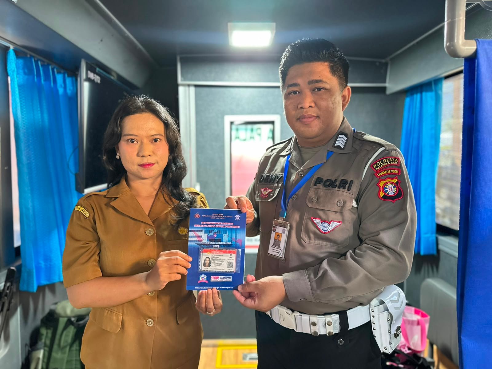 Satlantas Polresta Palangka Raya Tekankan Pelayanan SIM yang Profesional dan Humanis