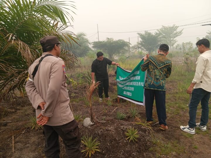 Polsek Pahandut Amankan Eksekusi Perkara Perdata di Hiu Putih