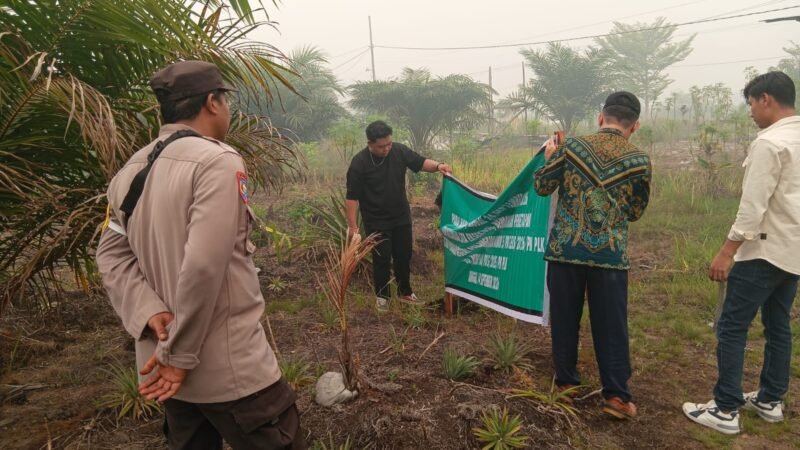 Polsek Pahandut Amankan Eksekusi Perkara Perdata di Hiu Putih
