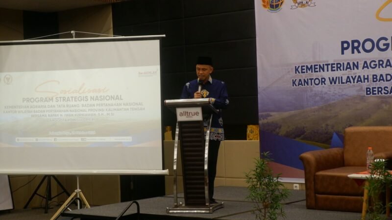 BPN Kalteng Catat 20.443 Bidang Tanah Tersertifikasi, Warga Makin Dekat dengan Kepastian Hukum