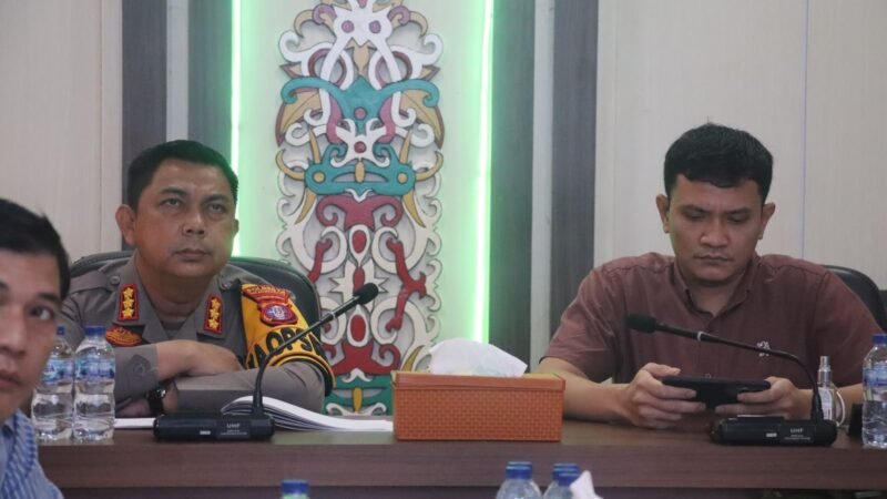Kapolresta Palangka Raya Ikuti Evaluasi Penanganan Karhutla Bersama Kapolda Kalteng