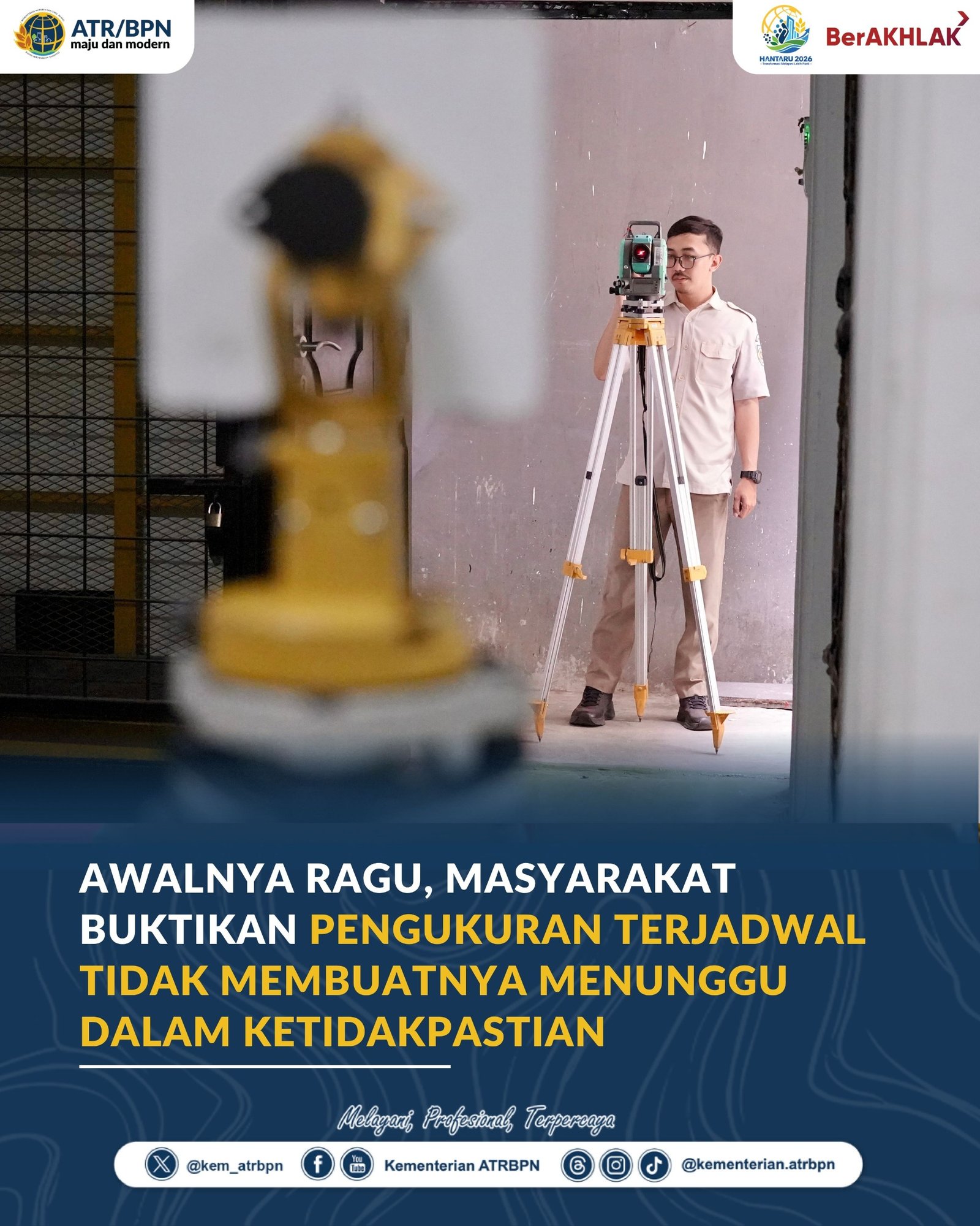 Warga Halmahera Barat Rasakan Mudahnya Urus Sertipikat dengan Pengukuran Terjadwal