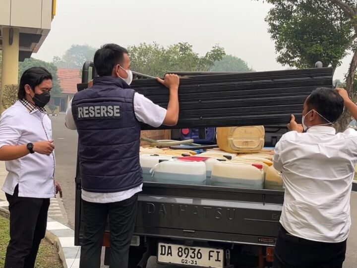 Hampir 10 Ribu Liter BBM Disita di Kalteng, 23 Orang Diamankan Polisi
